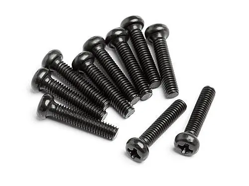 Hpi Racing - Binder Head Screw, M2.5X12 (10Pcs) 1