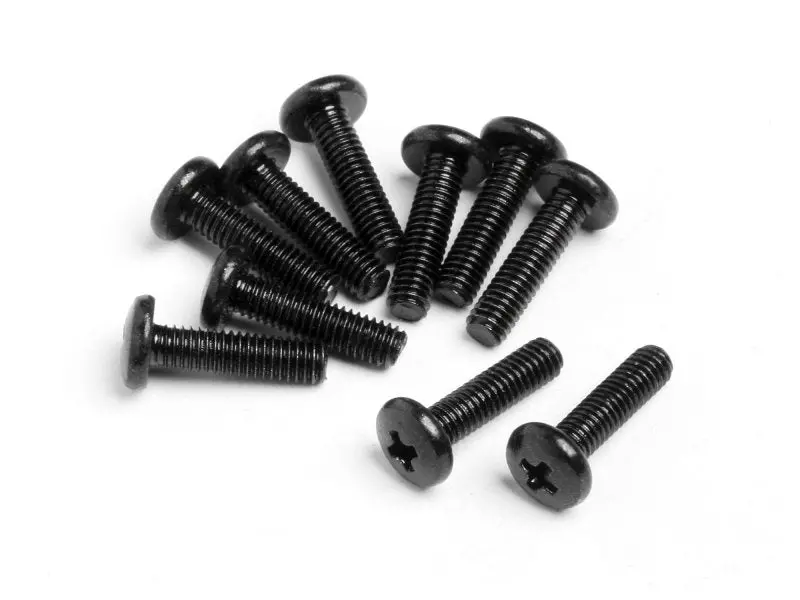 Hpi Racing - Binder Head Screw, M2.6X10mm, Hex Socket, (10Pcs) 1