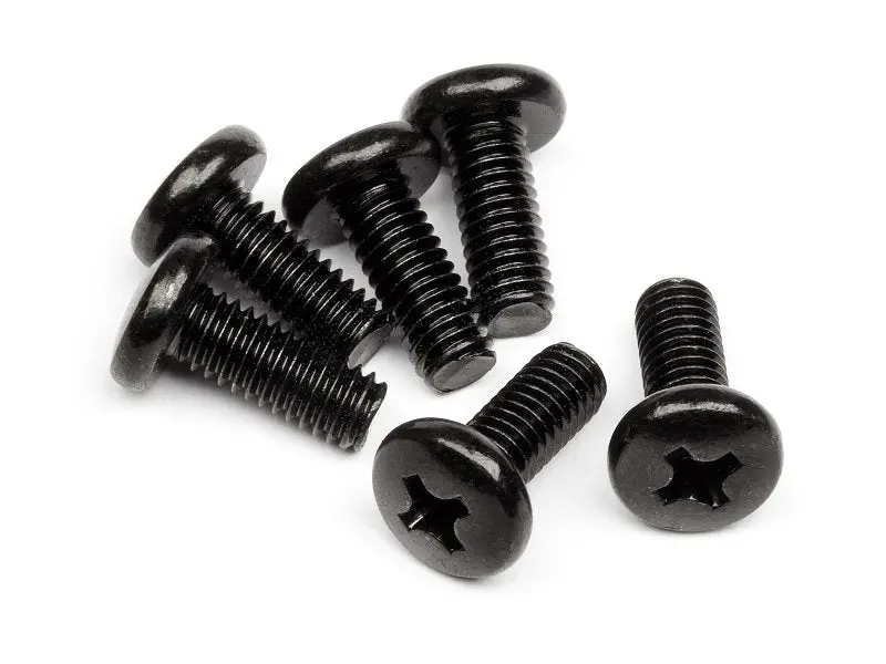 Hpi Racing - Binder Head Screw, M4x10mm, (6Pcs) 1