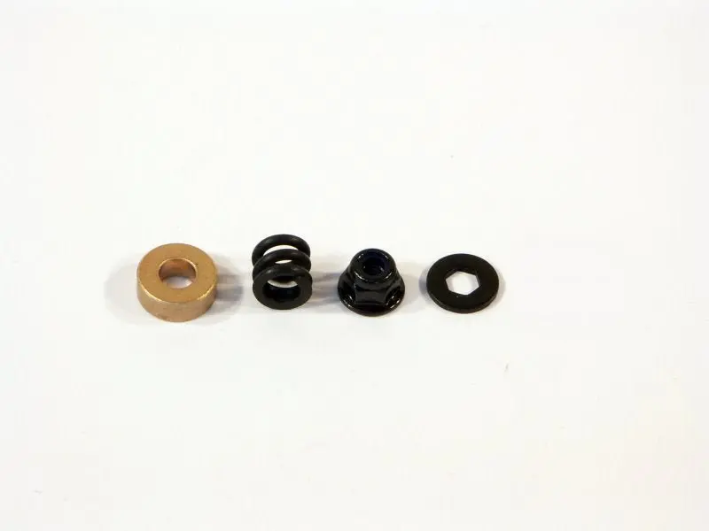 Hpi Racing - Black Spring W/ Washer, 4.9X8x7mm, 4.3X10x1.0Mm Hex Hole, Savage X 1