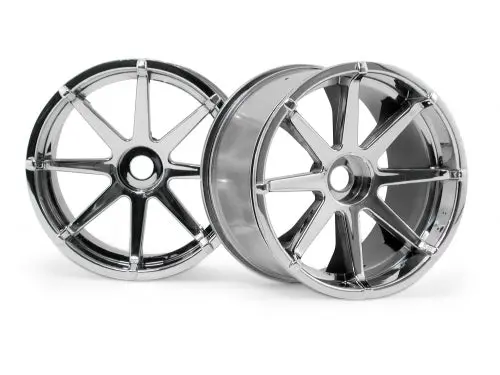 Hpi Racing - Blast Wheel, Chrome, 115X70mm 7In, (2Pcs), Savage X 1