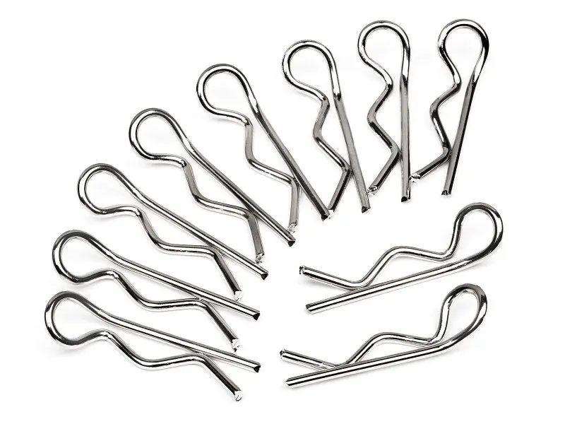 Hpi Racing - Body Clips, 1/8 Scale (10Pcs) 1