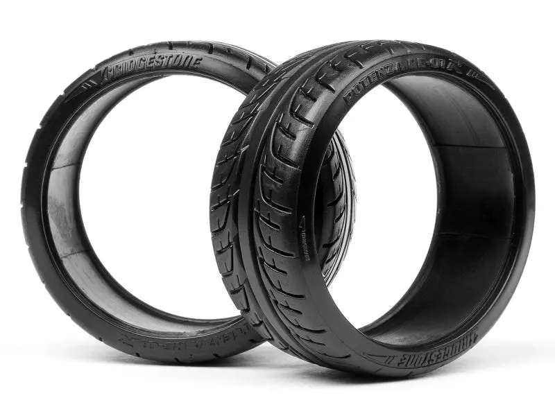 Hpi Racing - Bridgestone Potenza Re-01R T-Drift Tires, 26Mm, (2Pcs) 1