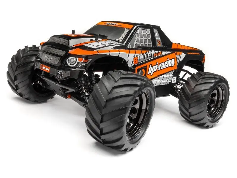 Hpi Racing - Bullet Mt Clear Body, W/ Nitro/Flux Decals 1