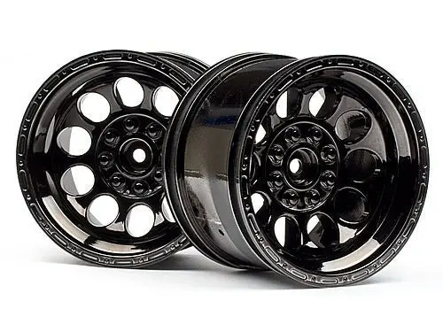 Hpi Racing - Bullet St Wheels, Black Chrome (Pair) 1