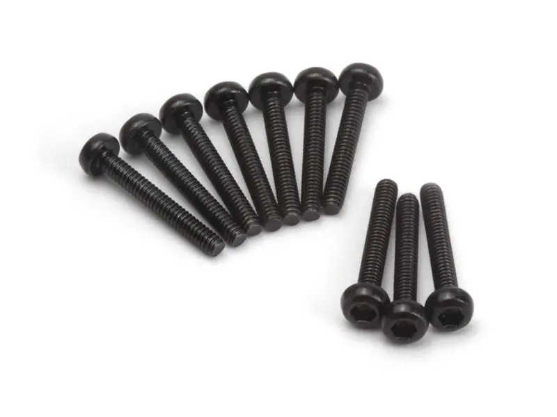 Hpi Racing - Button Head Screw M1.7X12mm (Hex Socket/10Pcs) For Mini King Flux Big Kahuna Bronco 4400 1