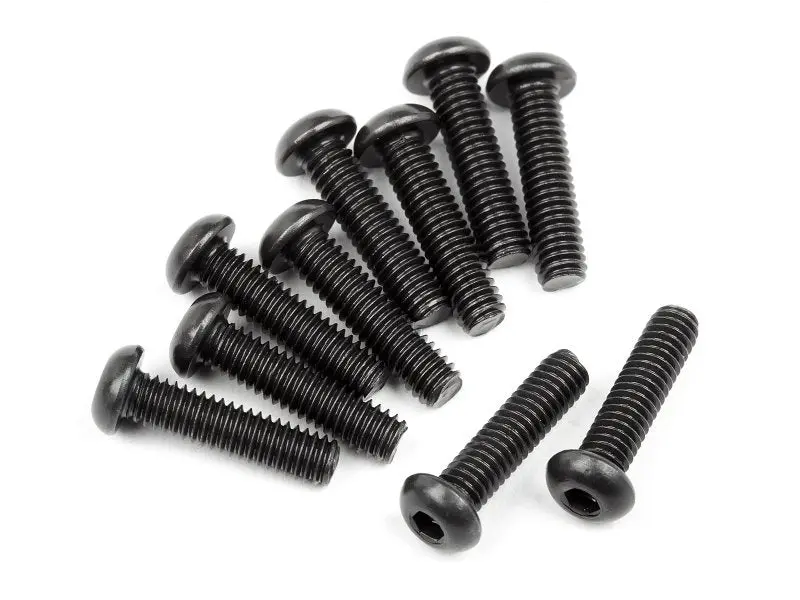 Hpi Racing - Button Head Screw, M2.5X10mm, Hex Socket, (10Pcs), Venture 1