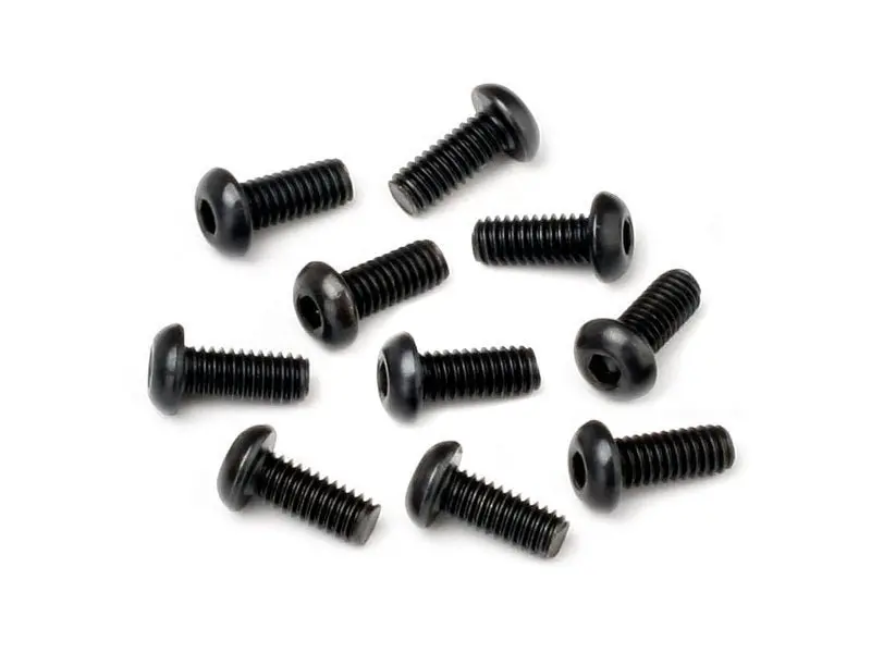 Hpi Racing - Button Head Screw, M2.5X6mm, Hex Socket, Jumpshot And Venture, (10Pcs) 1