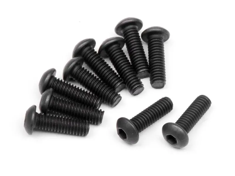 Hpi Racing - Button Head Screw M2.5X8mm (Hex Socket/10Pcs) 1