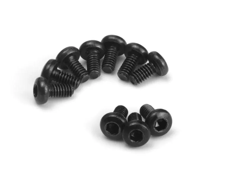 Hpi Racing - Button Head Screw M2x4mm (Hex Socket/10Pcs) 1