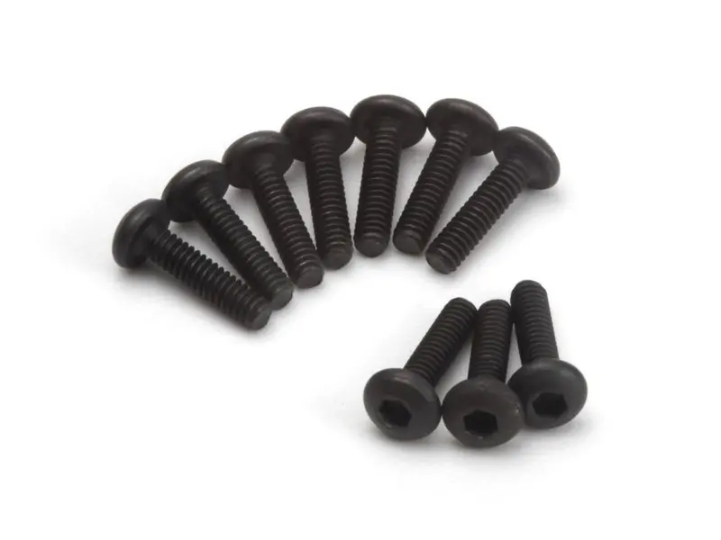 Hpi Racing - Button Head Screw M2x8mm (Hex Socket/10Pcs) For Mini King Flux Big Kahuna Bronco 4400 1