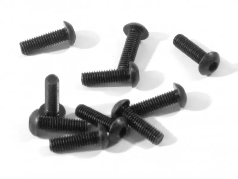 Hpi Racing - Button Head Screw, M3x10mm, Hex Socket, (10Pcs) 1