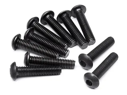 Hpi Racing - Button Head Screw M3x14mm (Hex Socket/10Pcs) 1