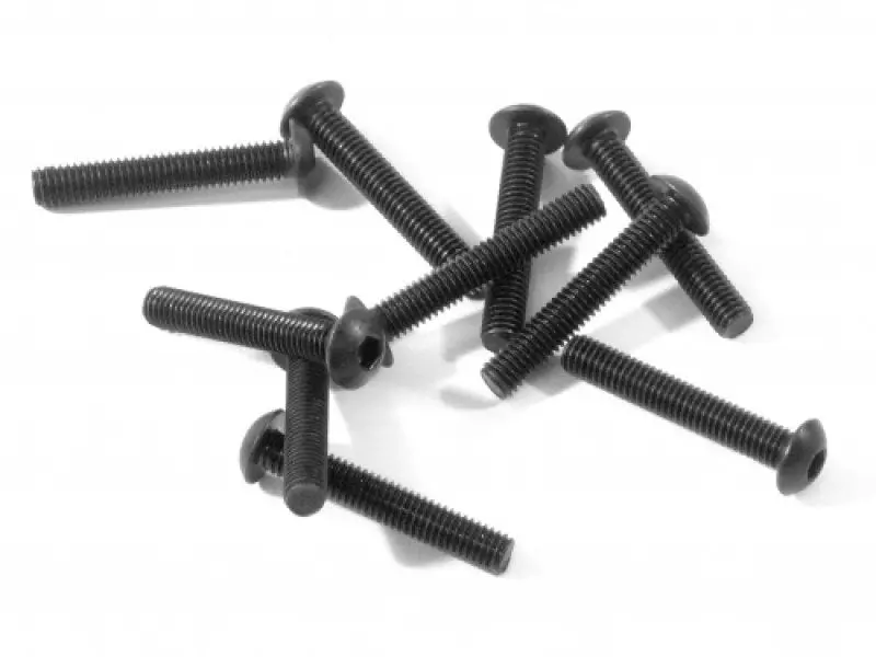 Hpi Racing - Button Head Screw, M3x18mm, Hex Socket, (10Pcs) 1