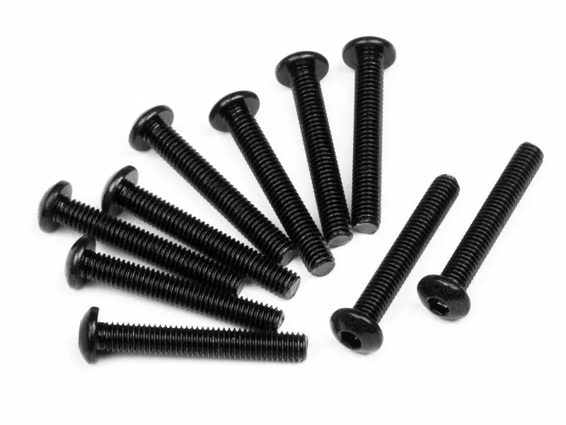 Hpi Racing - Button Head Screw, M3x20mm, Hex Socket, (10Pcs) 1