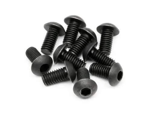 Hpi Racing - Button Head Screw, M3x6mm, Hex Socket, (10Pcs) 1