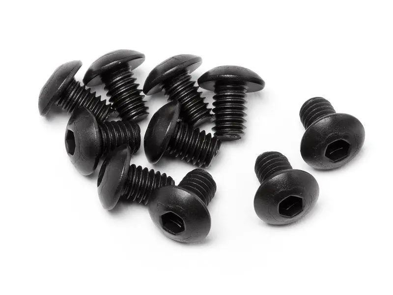 Hpi Racing - Button Head Screw, M4x6mm, Hex Socket, (10Pcs) 1