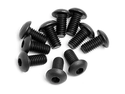 Hpi Racing - Button Head Screw, M4x8mm, Hex Socket, (10Pcs) 1