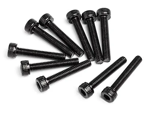 Hpi Racing - Cap Head Screw, M3x18mm, Hex Socket, (10Pcs) 1