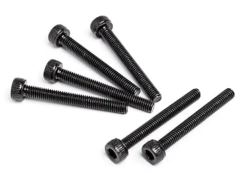 Hpi Racing - Cap Head Screw, M3x25mm, Hex Socket, (6Pcs) 1