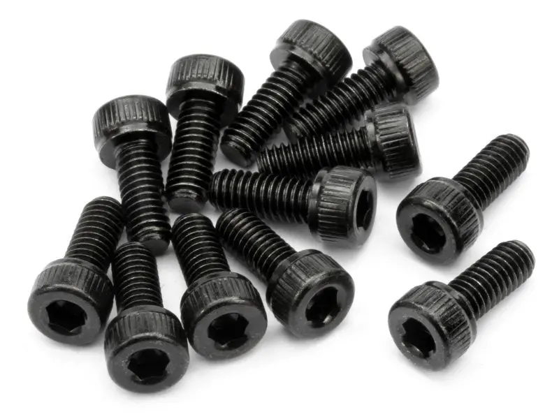 Hpi Racing - Cap Head Screw, M4x10mm, Hex Socket, (12Pcs) 1