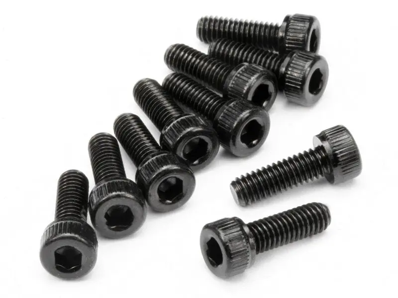 Hpi Racing - Cap Head Screw, M4x12mm, Hex Socket, (10Pcs) 1