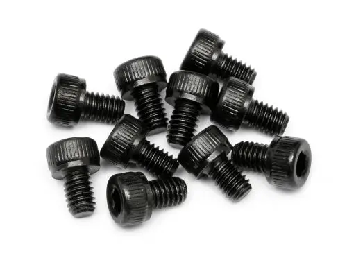 Hpi Racing - Cap Head Screw, M4x6mm, Hex Socket, (10Pcs) 1