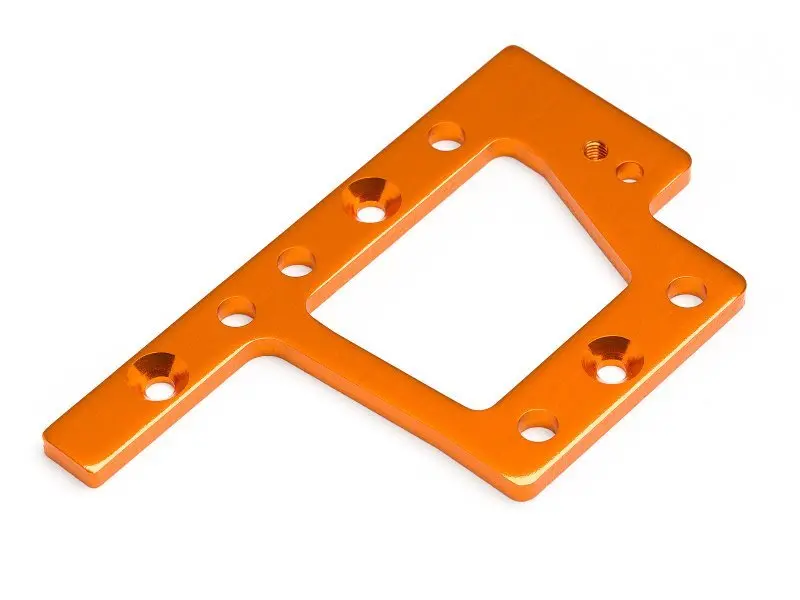 Hpi Racing - Center Gearbox Mounting Plate, Trophy Truggy Flux (Orange) 1