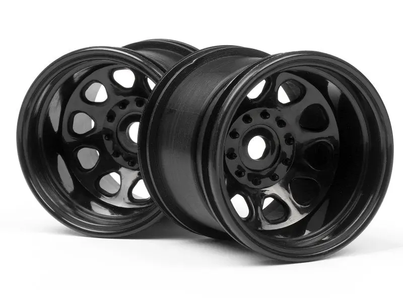 Hpi Racing - Classic King 2.2" Wheel, Black, (2Pcs) 1