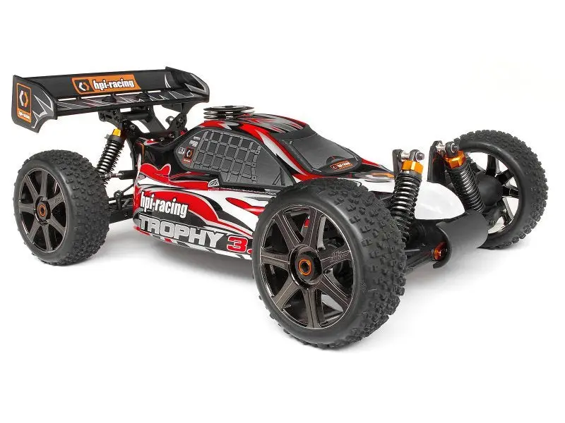 Hpi Racing - Clear Trophy 3.5 Buggy Bodyshell W/Window Masks And 1