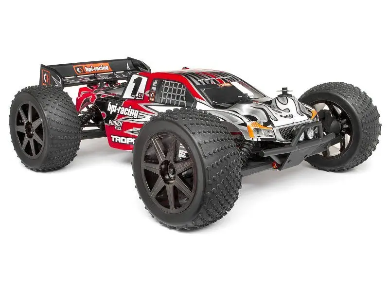 Hpi Racing - Clear Trophy Truggy 4.6 Bodyshell W/Window Masks And Decals 1