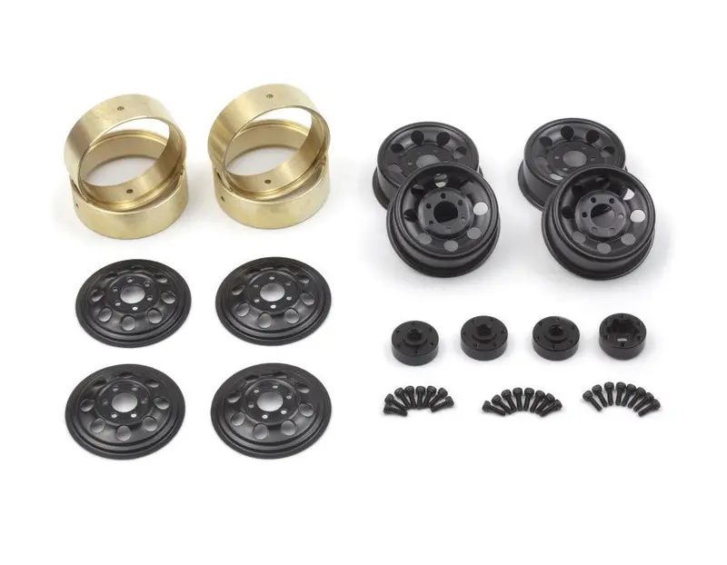 Hpi Racing - Cs-8 Steel Beadlock Wheel 1.2In (Black / 4Pcs), For Venture18 1