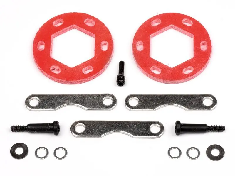 Hpi Racing - Dual Fiberglass Brake Disk And Plate Set, 19X35x2.5Mm, Savage X 1
