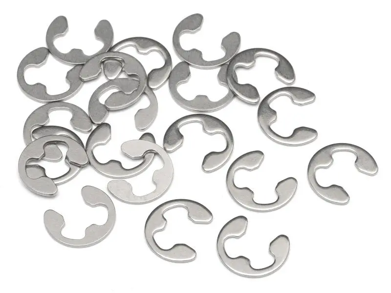 Hpi Racing - E Clip, E-4Hd, (20Pcs), Stainless Steel 1