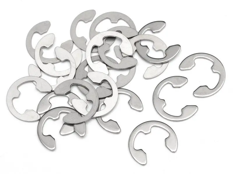 Hpi Racing - E Clip, E-7Hd, (20Pcs), Stainless Steel 1