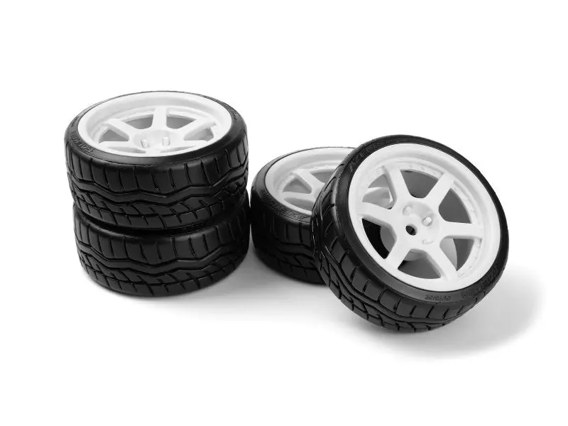 Hpi Racing - Falken Azenis Drft Tire/Hre C106 Wheel White 4Pcs 1