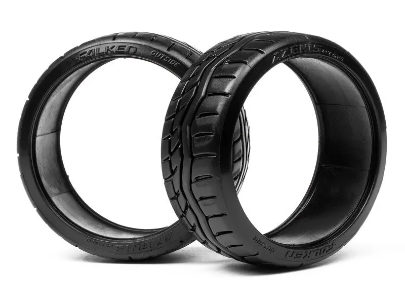 Hpi Racing - Falken Azenis Rt615 T-Drift Tire, 26Mm, (2Pcs), For 1/10Th On-Road Cars 1