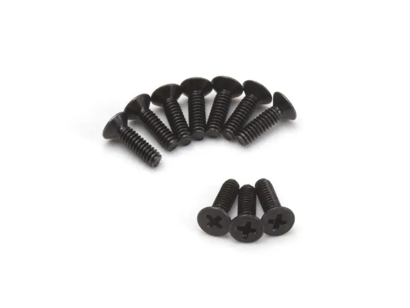 Hpi Racing - Flat Head Screw M1.4X5mm (10Pcs) For Mini King Flux Big Kahuna Bronco 4400 1