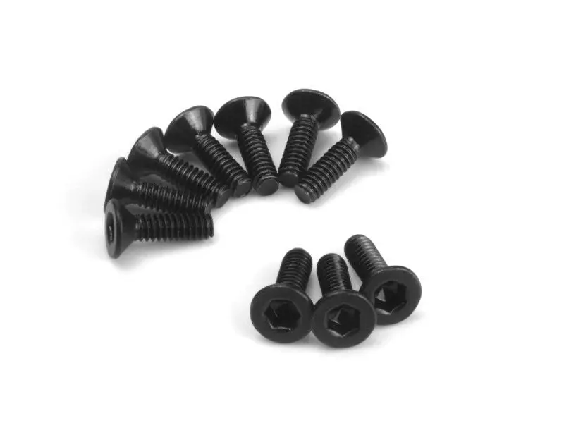 Hpi Racing - Flat Head Screw M1.7X6mm (Hex Socket/10Pcs) 1