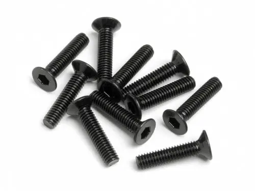 Hpi Racing - Flat Head Screw, M2.5X12mm, Hexsocket, (10Pcs) 1