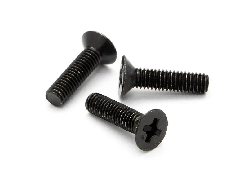 Hpi Racing - Flat Head Screw, M3x12mm, (6Pcs) 1