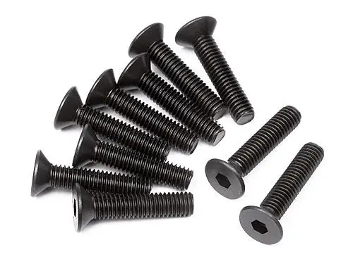 Hpi Racing - Flat Head Screw M3x14mm (Hex Socket/10Pcs) 1