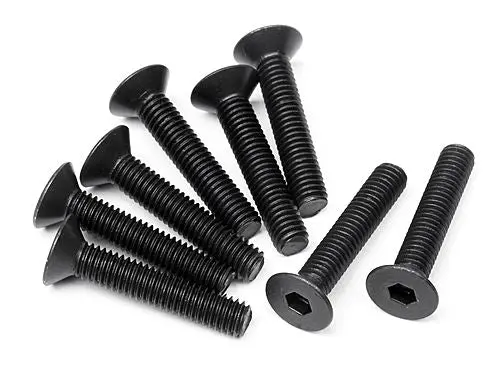 Hpi Racing - Flat Head Screw M3x16mm (Hex Socket/8Pcs) 1