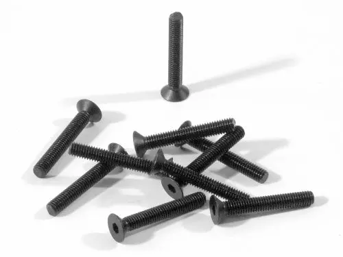 Hpi Racing - Flat Head Screw, M3x20mm, Hex Socket, (10Pcs) 1