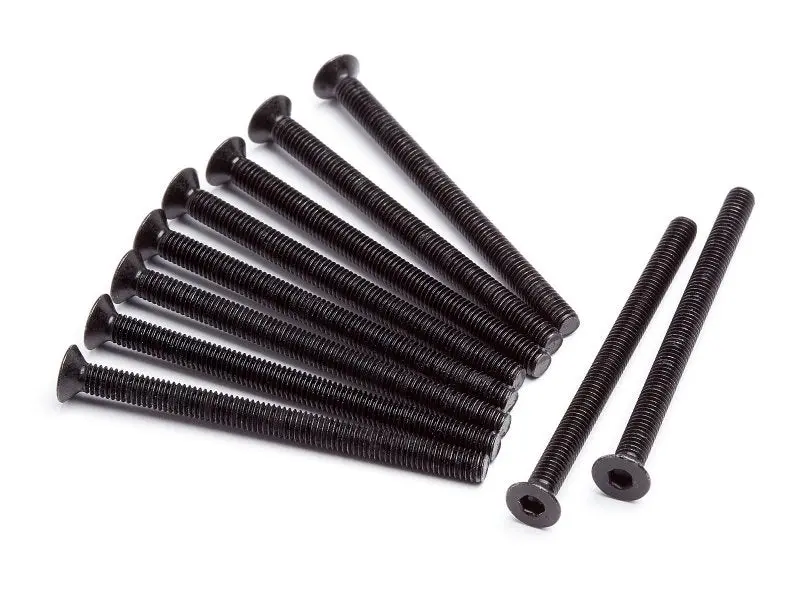 Hpi Racing - Flat Head Screw, M3x40mm (Hex Socket), Savage Xs (10Pcs) 1