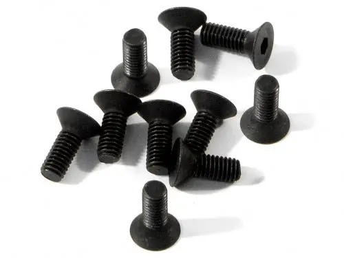 Hpi Racing - Flat Head Screw, M3x8mm, Hex Socket, (10Pcs) 1