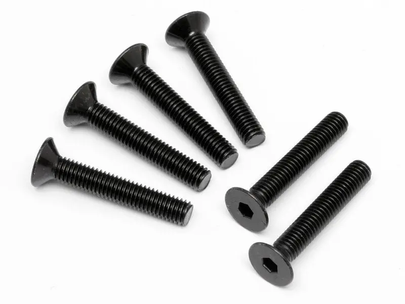 Hpi Racing - Flat Head Screw, M5x30mm, Hex Socket, (6Pcs) 1