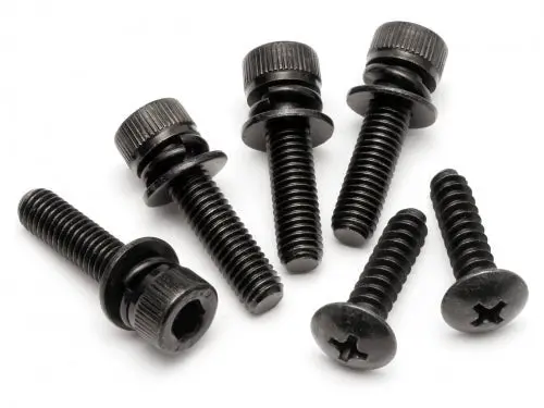 Hpi Racing - Flywheel Cover Screw Set, Fuelie 23 Engine 1