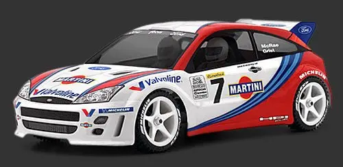 Hpi Racing - Ford Focus Wrc Body, Clear, 200Mm 1