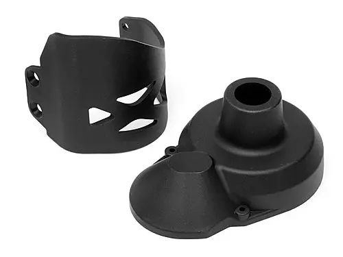 Hpi Racing - Gear Cover/Motor Guard Set, Blitz/E-Firestorm 1